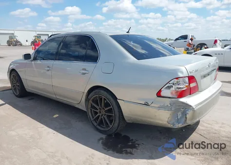 2001 Lexus Ls 430 from USA, damaged, VIN JTHBN30FX10039081